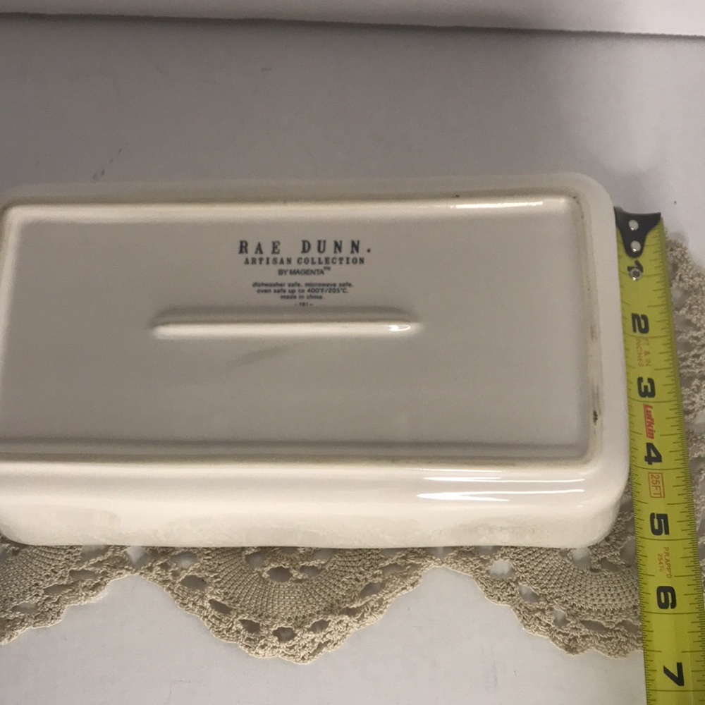 New Rae Dunn Loaf Pan “Cozy” - Picture 6 of 7